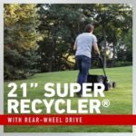 21 in. Super Recycler Personal Pace SmartStow 190cc Briggs&Stratton Electric Start Self Propelled Walk Behind Lawn Mower - Image 3